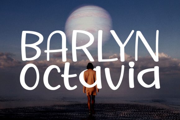 Barlyn Octavia Display Font for Crafters