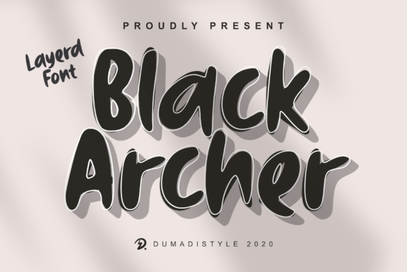 Black Archer Font for Bold Branding and Creative Projects