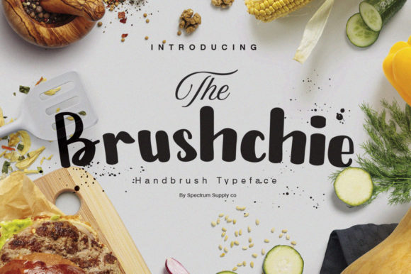 Brushchie Font Review: A Display Typeface for Creative Makers