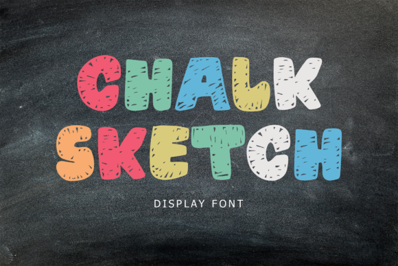 Chalk Sketch Font for a Polished Brand Look