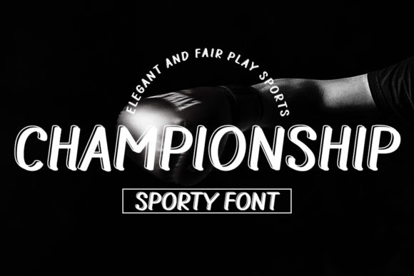 Championship Font for High-Impact Campaign Design