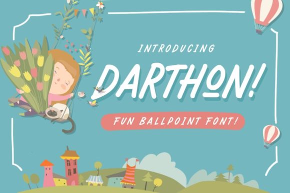 Darthon: A Display Font That Elevates Editorial Design