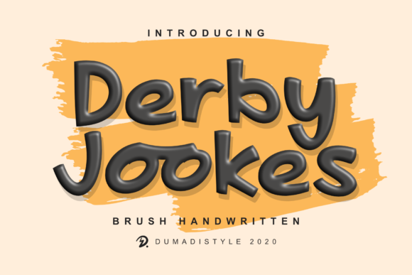 Derby Jookes Font: A Playful Typeface for Business Branding