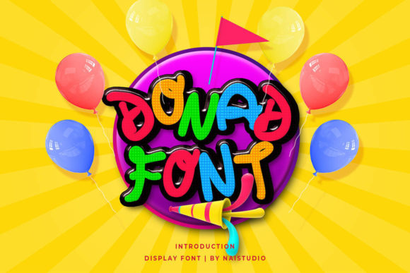Donad Font for Playful and Authentic Branding