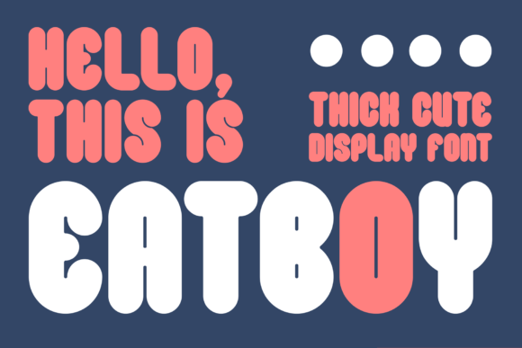 Eatboy Font Review: A Playful Display Typeface for Creative Projects
