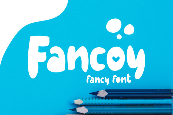 Fancoy Display Font for Quirky and Joyful Editorial Design