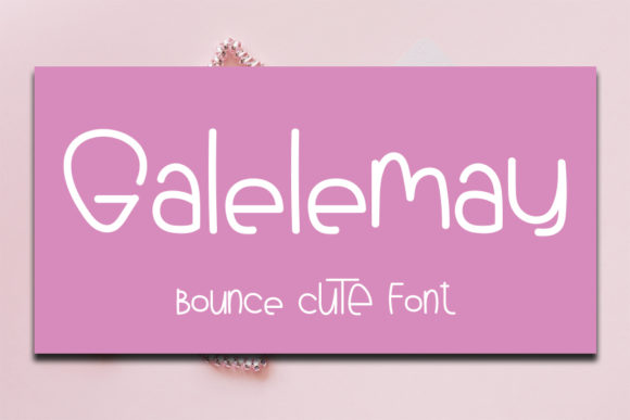 Galelemay Font for a Professional and Charming Brand