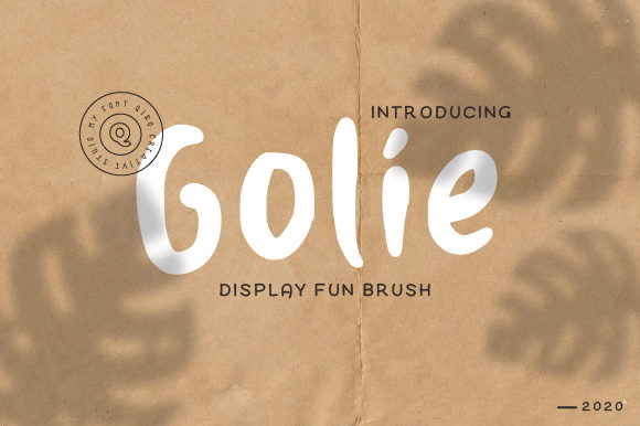 Golie Display Font for Modern Web Design Projects