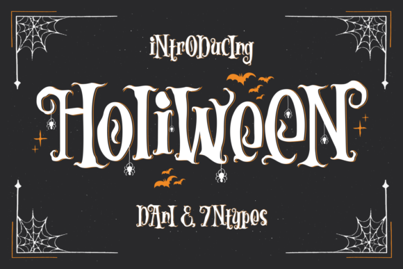 Holiween: The Bold Display Font for Spooky Campaigns