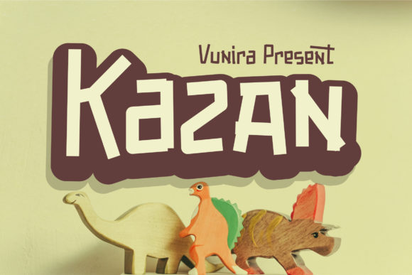 Kazan Font for Playful and Authentic Branding