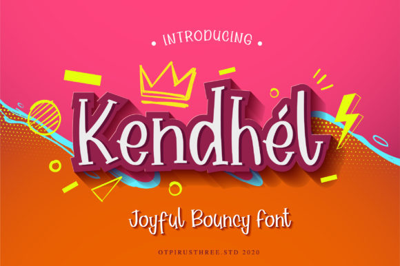 Kendhel Font for Memorable Branding and Business Design