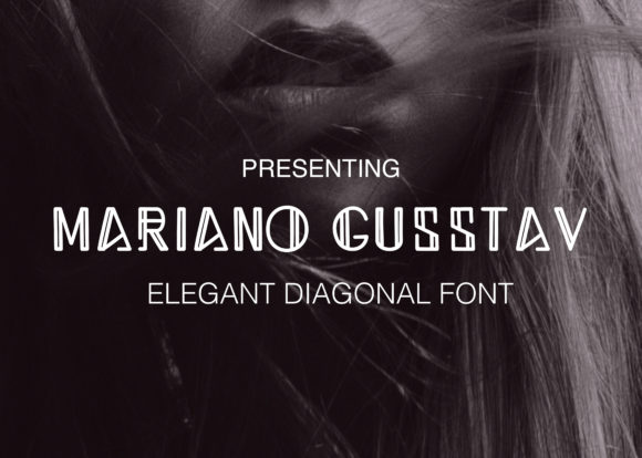 Mariano Gusstav Display Font for Modern Craft Projects