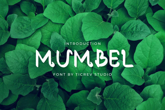 Mumbel Display Font for Modern Web Design