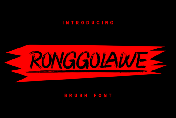 Ronggolawe Display Font for Striking Digital Campaigns