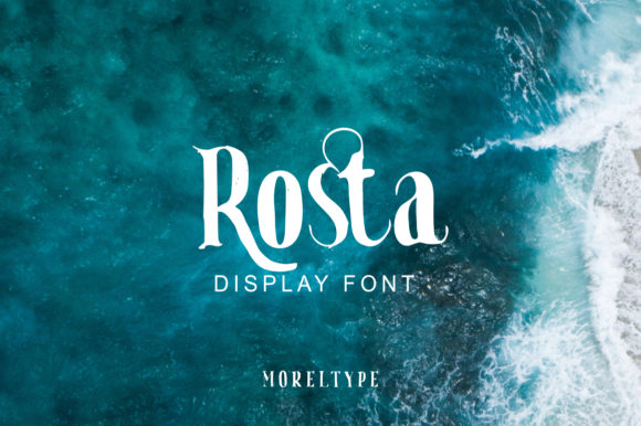 Rosta: A Display Font for Editorial Excellence