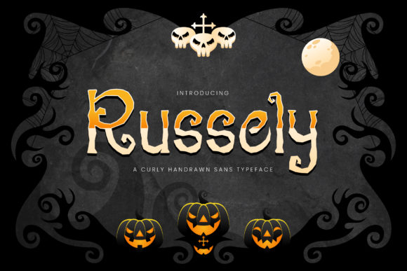 Russely Display Font Elevates Editorial Design