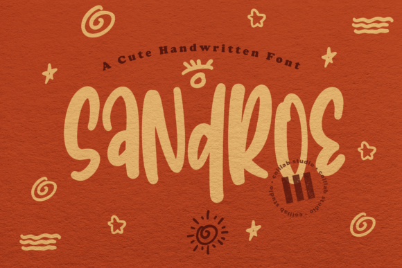 Sandroe Display Font for Digital Branding Projects