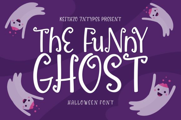 The Funny Ghost Font for Creative Projects and Spooky Designs