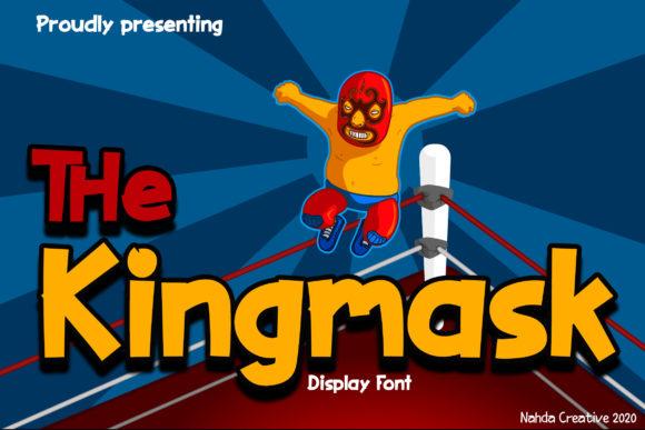 The Kingmask Font for Bold, Beautiful Handmade Creations