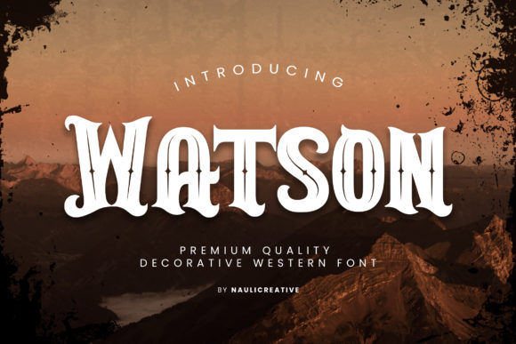 Watson Display Font: A Quirky Typeface for Modern Digital Branding